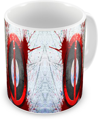 

Mukesh Handicrafts MHMG0090 Ceramic Mug(325 ml), Multicolor