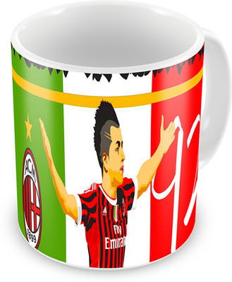 

Mukesh Handicrafts MHMG0054 Ceramic Mug(325 ml), Multicolor