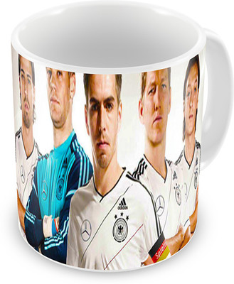 

Mukesh Handicrafts MHMG0042 Ceramic Mug(325 ml), Multicolor