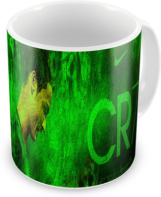 

Mukesh Handicrafts MHMG0105 Ceramic Mug(325 ml), Multicolor