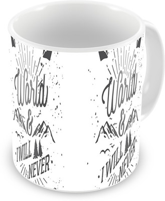 

Mukesh Handicrafts MHMG0065 Ceramic Mug(325 ml), Multicolor