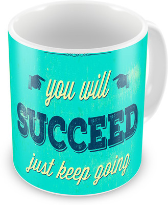 

Mukesh Handicrafts MHMG0068 Ceramic Mug(325 ml), Multicolor