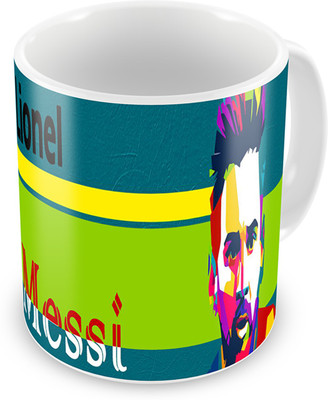

Mukesh Handicrafts MHMG0099 Ceramic Mug(325 ml), Multicolor