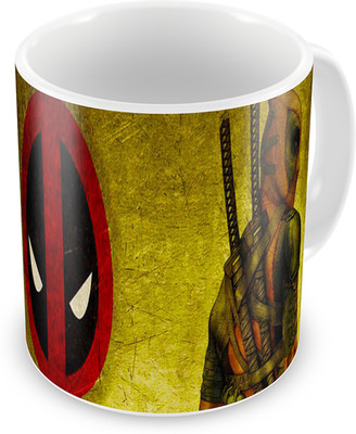 

Mukesh Handicrafts MHMG0095 Ceramic Mug(325 ml), Multicolor