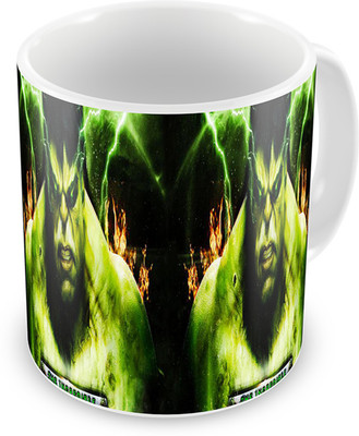 

Mukesh Handicrafts MHMG0009 Ceramic Mug(325 ml), Multicolor