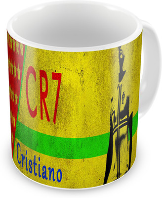 

Mukesh Handicrafts MHMG0106 Ceramic Mug(325 ml), Multicolor
