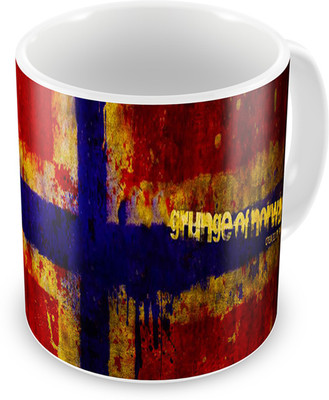 

Mukesh Handicrafts MHMG0050 Ceramic Mug(325 ml), Multicolor