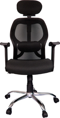 Rajpura Matrix High Back Revolving Chair (RSE001 Black) Fabric Office Executive Chair(Black, DIY(Do-It-Yourself)) Rajpura Matrix High Back Revolving Chair (RSE001 Black) Fabric Office Executive Chair(Black, DIY(Do-It-Yourself))