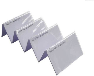 

S-tech RFID STECH Set Of 500 Rfid Cards For Time Attendance Or Access Control System ISO Standard size:85.5x54x0.88mm Printer Paper(Set of 1, White)