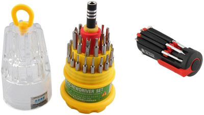 

Jackly Jackly Standard Screwdriver Set(Pack of 2), Multicolor