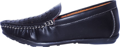 

TOIZ MEN BLACK STYLISH LOAFER SHOES Loafers For Men(Black