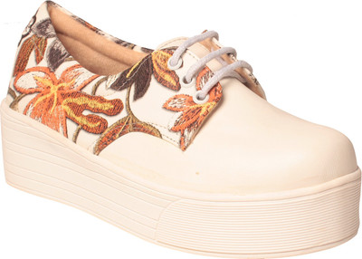 MSC Sneakers For Women(Beige, Brown