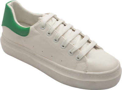 

Bell LSH11-WH-GRN Sneakers For Women(White, Green