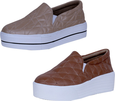 

IndiWeaves Casuals For Women(Beige, Brown