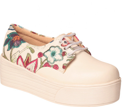 MSC Casuals For Women(Off White, Blue