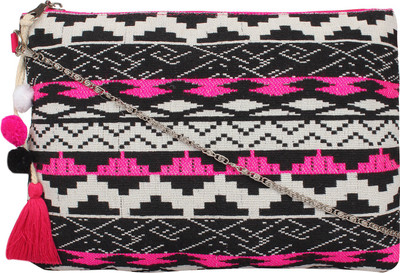 

Anekaant Women Casual Multicolor Cotton Sling Bag