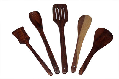 

Accurate Traders Wooden Spatula(Pack of 5)