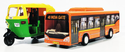 

Jack Royal 2 Combo Bus and Auto toys kit(Multicolor)