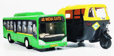 

Jack Royal 2 Combo kit of Low floor bus and CNG Auto(Multicolor)