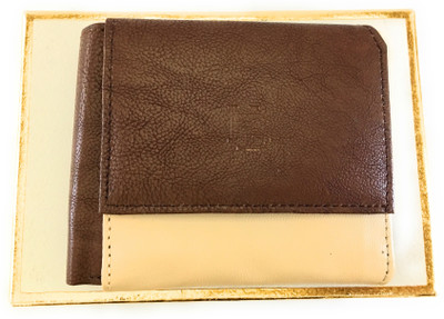 

Quale Men Multicolor Genuine Leather Wallet(5 Card Slots)