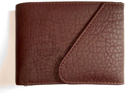 

Macberry Boys Brown Artificial Leather Wallet(5 Card Slots)