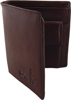 

Orbit Men Brown Genuine Leather, Fabric Wallet(5 Card Slots)