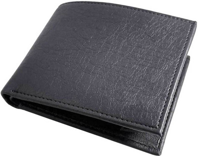 

Wenzest Men Black Artificial Leather Wallet(10 Card Slots)