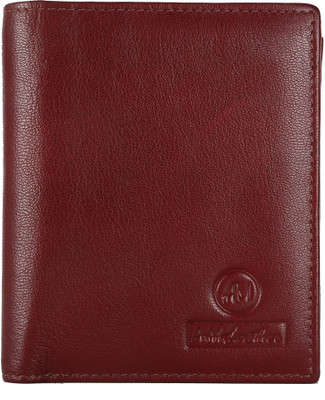 

Am Leather Men Maroon Genuine Leather Wallet(5 Card Slots)