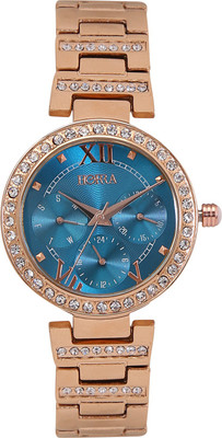 

Horra PB817FRGT40 Reina Series Turquoise Dial Analog Watch - For Women