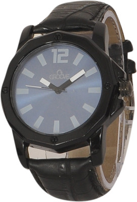 

Groove Blue Dial Watch - For Men