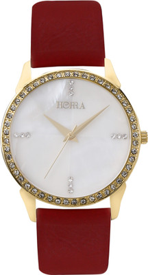 

Horra PB817FLMP61 Ruby Series Pearl White Dial Analog Watch - For Women