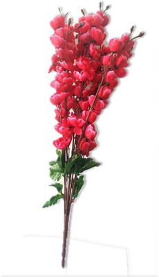 

paradise para-blsm-01 Red Magnolia Artificial Flower(19 inch, Pack of 1)