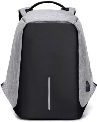 

TraveleXp Anti-theft-USB 14.5 L Laptop Backpack(Grey, Black)