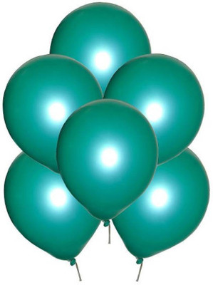 

Balloonistics Solid Metallic Dark Green Premium Latex Balloon Balloon(Green, Pack of 50)