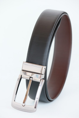 

UberClan Men Formal Black, Brown Genuine Leather Reversible Belt
