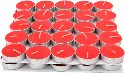 

Apollo + Set of 100pcs Wax Tealight Candles with 3 to 3.5 Hrs Burn Time (Red,Pack of 100), High Quality Wax Candle(Red, Pack of 100)