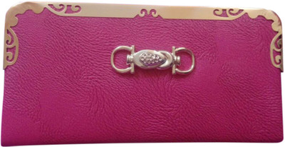 

Haryana Craft Casual Pink Clutch