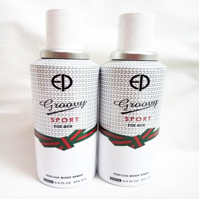 

ESTIARA GROOVY SPORT Body Spray - For Men(400 ml, Pack of 2)