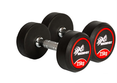

Technix PRO SERIES DUMBBELLS - 7.5Kg (Pair) Fixed Weight Dumbbell(15 kg)
