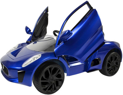 

Toyhouse Officially Licensed Jaguar CX75 Rechargeable Car Battery Operated Ride On(Blue)