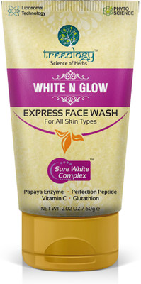 

Treeology White & Glow Express Face Wash(60 g)
