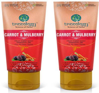 

Treeology Carrot & Mulberry Fruit Thirst Gel Pack Of 2(100 g)