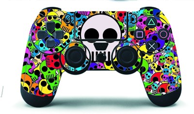 ELTON PS4 Controller Designer 3M Skin for Sony PlayStation 4 , PS4 Slim , Ps4 Pro DualShock Remote Wireless Controller - COLOR SKULLS , Skin for One Controller Only  Gaming Accessory Kit(Multicolor, For PS4)
