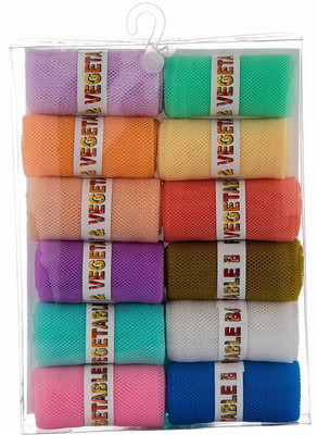 

DADDY G Daddy G Pack of 12 Grocery Bags(Multicolor)
