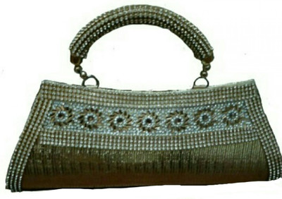 

sri baba creators Hand-held Bag(Gold)