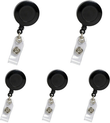 

ART ME Plastic ID Badge Holder, ID Badge Reel(Pack of 5)