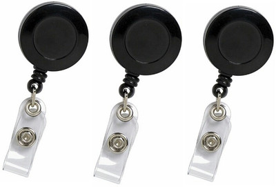 

ART ME Plastic ID Badge Holder, ID Badge Reel(Pack of 3)