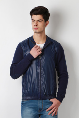 PETER ENGLAND Full Sleeve Self Design Men Jacket