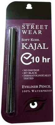 

One Personal Care Street Wear Soft Kohl | Auto Twist | Dermatologically Tested(Jet Black)