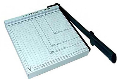 

S-tech A4 Plastic Grip Hand-held Paper Cutter(Set Of 1, White)